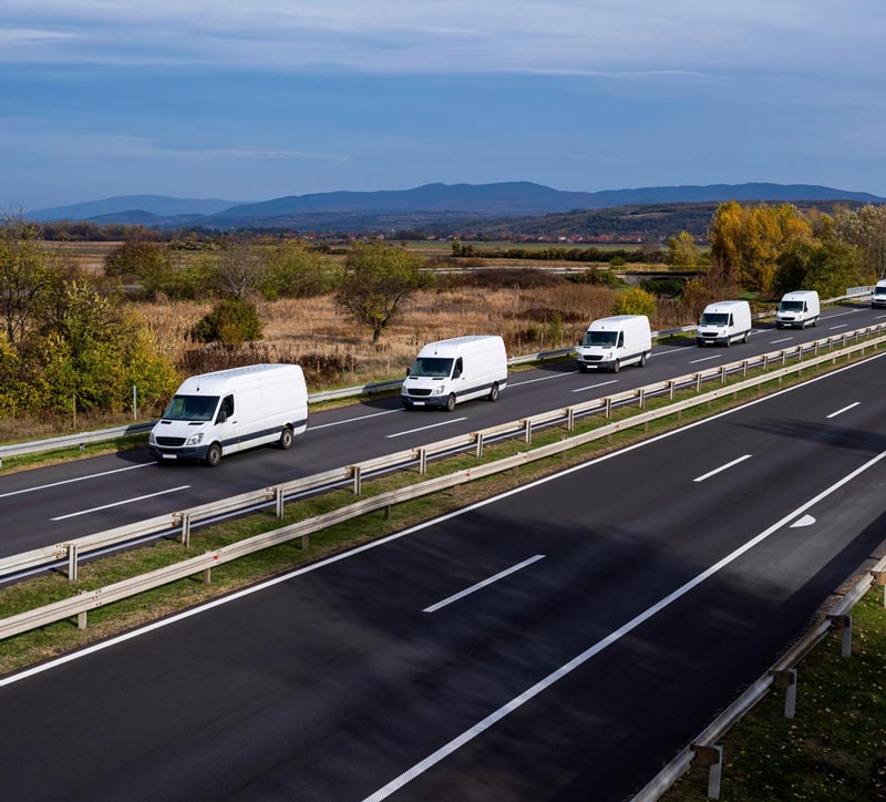 Professional logistics fleet